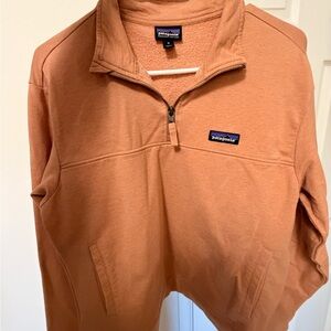 Patagonia Half-Zip Pullover in Warm Terracotta